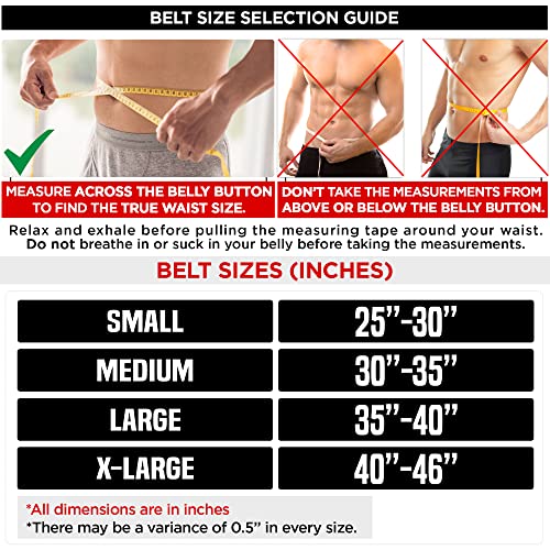 RDX Auto Lock Weight Lifting Belt, Padded Back Support