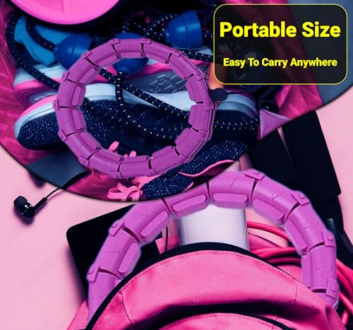 Weighted Belly Fitness Hula Hoop - Home Workout Equipment
