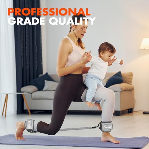 Ankle Resistance Bands Set for Glute and Leg Workouts