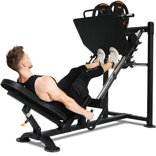 Powertec Leg Press Machine: Max 1000 LB Capacity