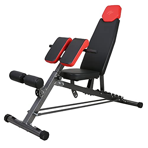All-in-One FID Weight Bench: Hyper Extension, Sit Up, Incline