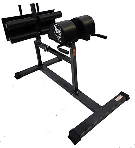 Adjustable Glute and Ham Developer Machine with Wide Deck