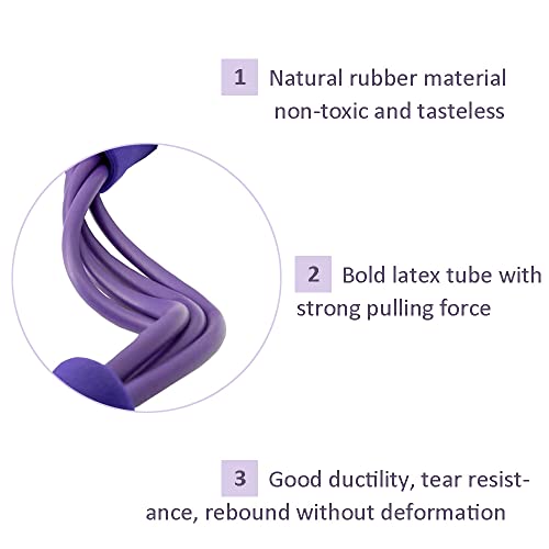 DZOZO Resistance 4 Tube Gym Equipment for Home Workout