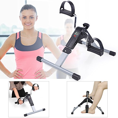 Compact Folding Pedal Exercise Bike for Home and Office