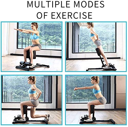 Deluxe Multi-Function Sissy Squat Bench for Home Fitness
