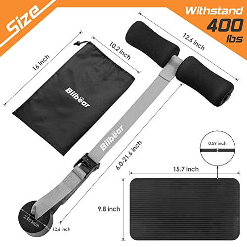 Adjustable Nordic Hamstring Curl Strap for Home Fitness