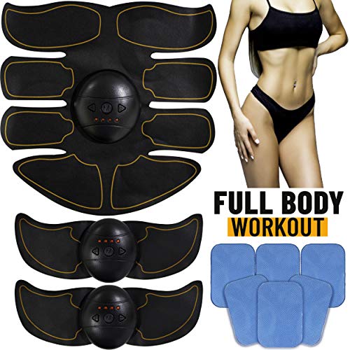 Womens Abs Trainer Gym Muscle Stimulator Stomach Toner