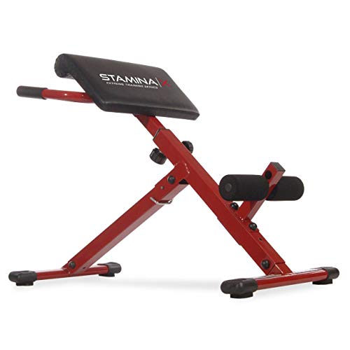 Stamina X Hyperextension Bench - Adjustable Roman Chair