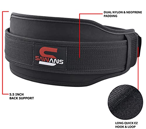 Neoprene Weight Lifting Belt for Powerlifting and Bodybuilding