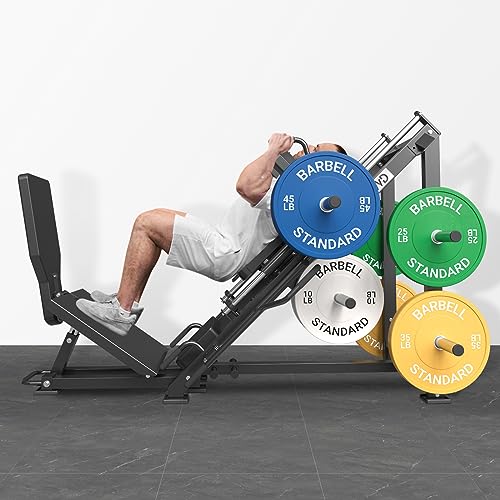 GMWD Leg Press Hack Squat Combo: 2000lb Weight Capacity