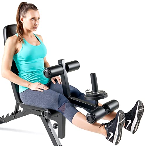 Adjustable Utility Bench with Leg Developer and Foam Padding
