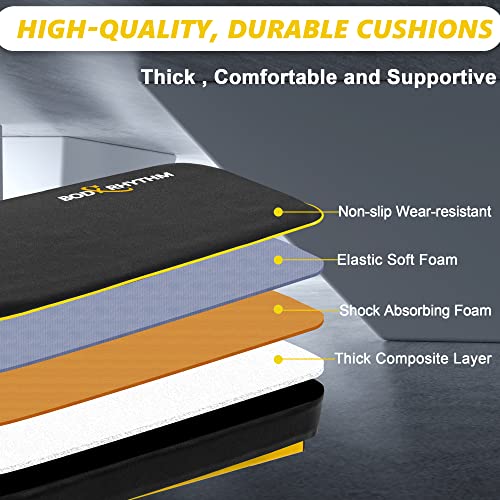 BODYRHYTHM Adjustable Weighted Bench for Full Body Strength