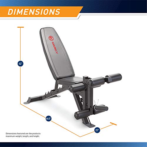 Adjustable Utility Bench with Leg Developer and Foam Padding