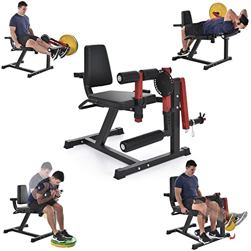 Merax Leg Extension and Leg Curl Machine