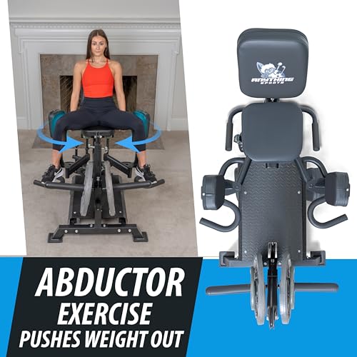 Hip Abductor: Inner and Outer Thigh Machine