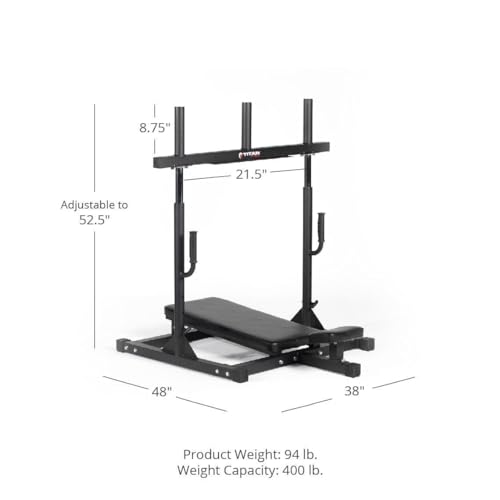 Titan Fitness Vertical Leg Press Machine