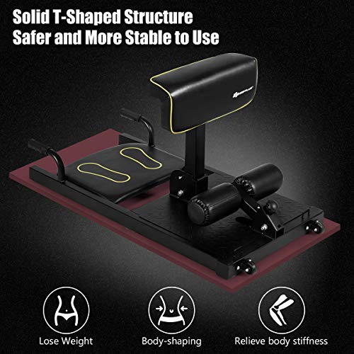 Goplus 8-in-1 Sissy Squat Fitness Equipment