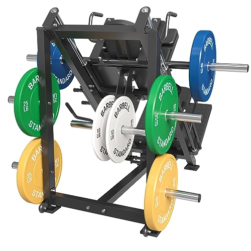GMWD Leg Press Hack Squat Combo: 2000lb Weight Capacity