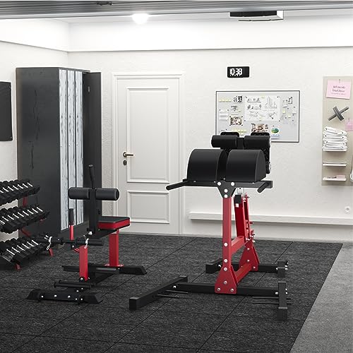 Adjustable Glute Ham Developer with Band Pegs