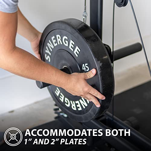 Synergee Leg Press Machine with LAT Pull Down