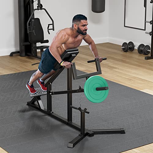 syedee T-Bar Row Machine with Multi Grip Handles