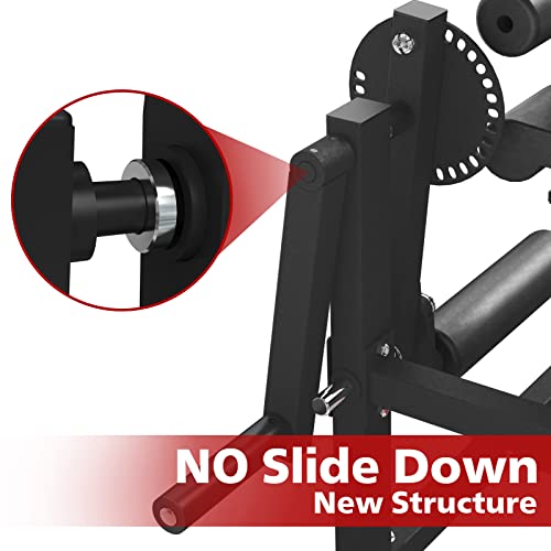 Adjustable Leg Extension & Curl Machine - Home Fitness