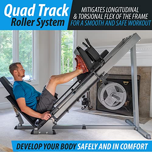 Home Fitness Leg Press and Hack Squat Machine 2.0