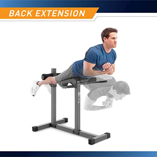 Adjustable Hyperextension Roman Chair for Home Fitness