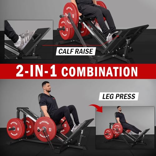 syedee Leg Press & Sled Machine, 900 LBS Capacity