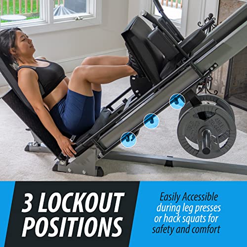 Home Fitness Leg Press and Hack Squat Machine 2.0