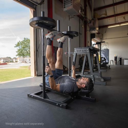 Titan Fitness Vertical Leg Press Machine
