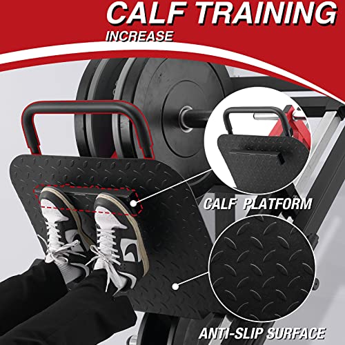 syedee Leg Press Machine with Calf Block