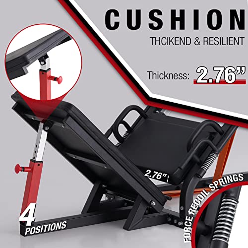 syedee Leg Press Machine with Calf Block