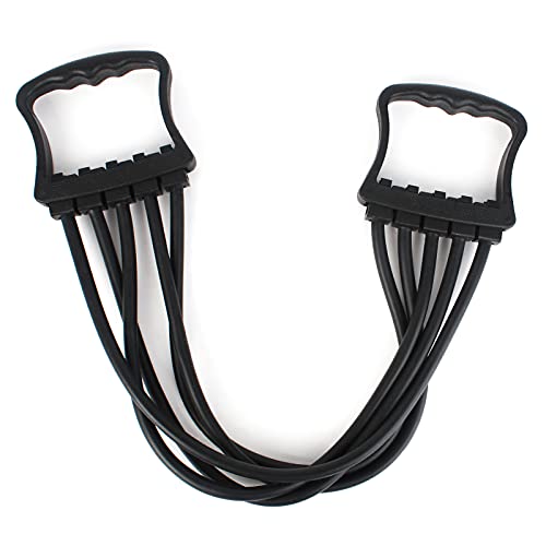 Adjustable 5-Tube Chest Expander for Home Gym