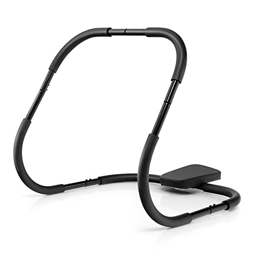 COSTWAY Ab Cruncher: Sit-Up Exercise Roller for Home Gym
