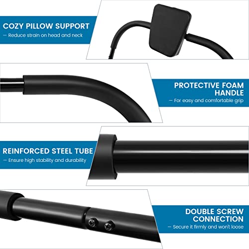 COSTWAY Ab Cruncher: Sit-Up Exercise Roller for Home Gym