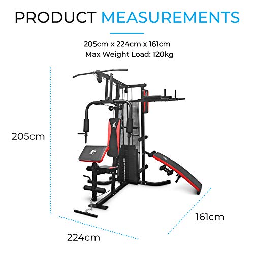 Fit4home Total Body Workout Station | Multifunctional Home Gym