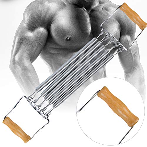 Keenso Adjustable Spring Chest Expander for Fitness