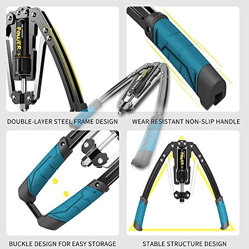 Adjustable Hydraulic Fitness Machine for Home Strength Training