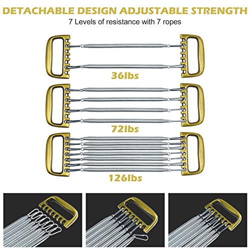 Detachable Chest Expander for Home Fitness Training