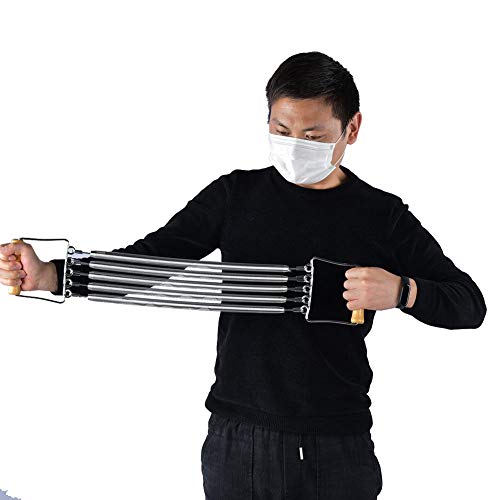 Keenso Adjustable Spring Chest Expander for Fitness