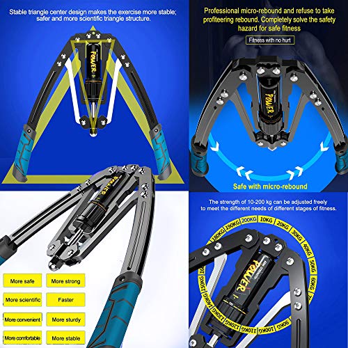 Adjustable Hydraulic Fitness Machine for Home Strength Training