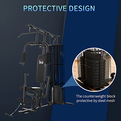 HOMCOM Full Body Gym Workout System