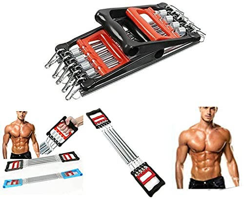 5-Spring Chest Expander & Hand Gripper