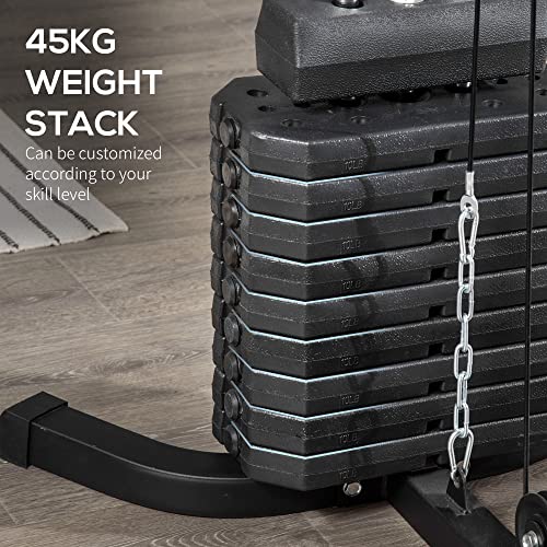 HOMCOM Multi Gym Machine for Full Body Strength Training