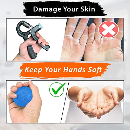 Grip Strength Trainer Balls for Stress Relief & Exercise