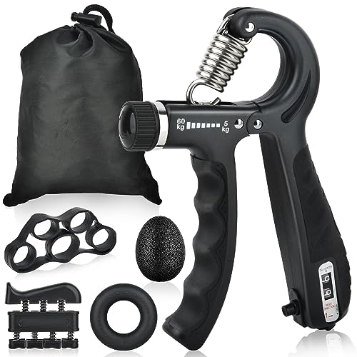 5-in-1 Hand Grip Strengthener Set for Athletes