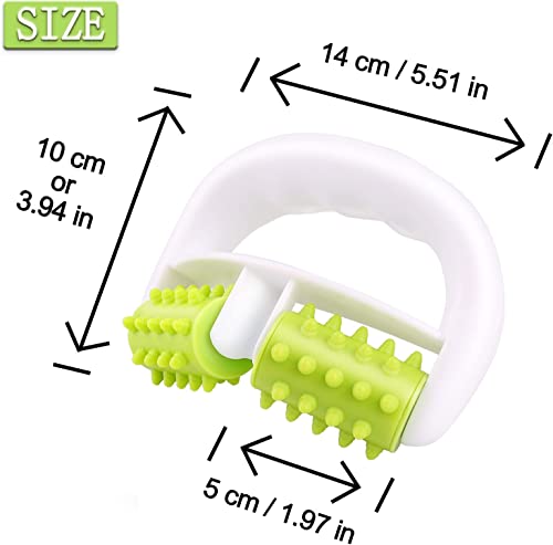 Cellulite Massager for Muscle Relief - Green/White