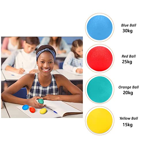 Grip Strength Trainer Balls for Stress Relief & Exercise