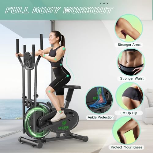 Neezee 2-in-1 Cross Trainer Exercise Bike